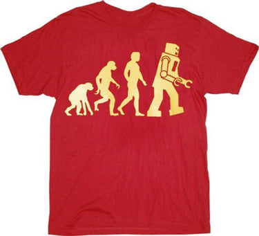 Theory of Evolution Robot Evolution T-shirt